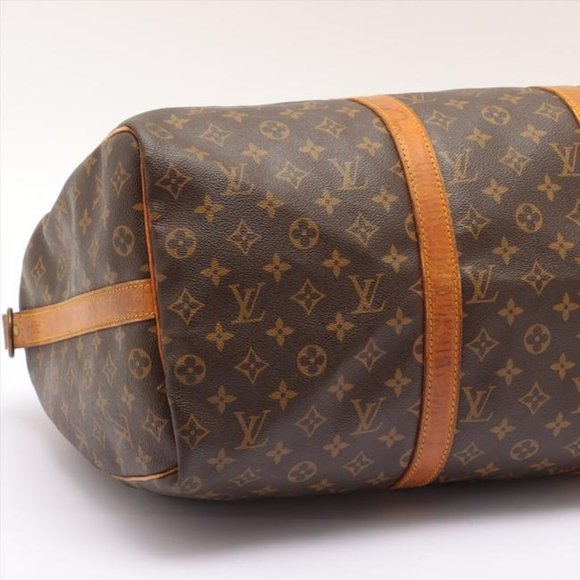 Louis Vuitton Keepall Bandouliere Duffle With Lock Brown Monogram Canvas… - Picture 2 of 11